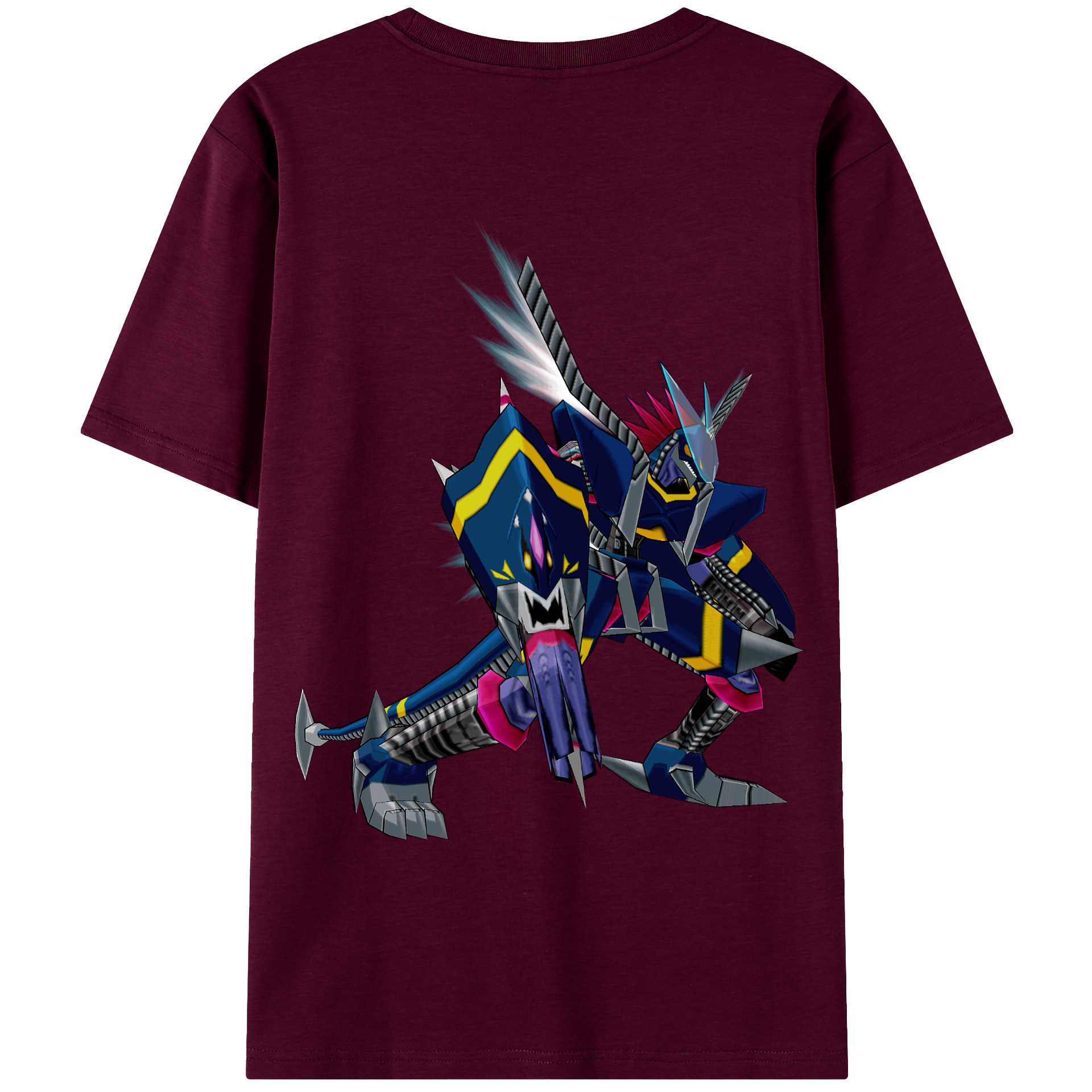 （画像用） Digimon デジタルモンスター/デジモン レディース半袖Tシャツ(バックプリント)